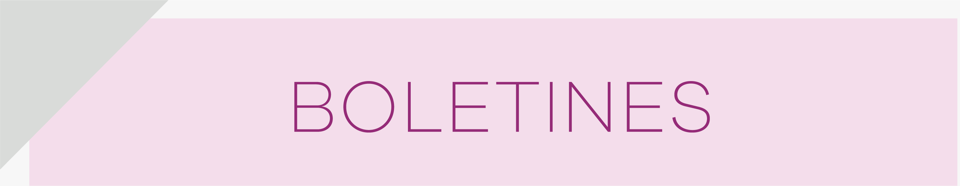 Boletines