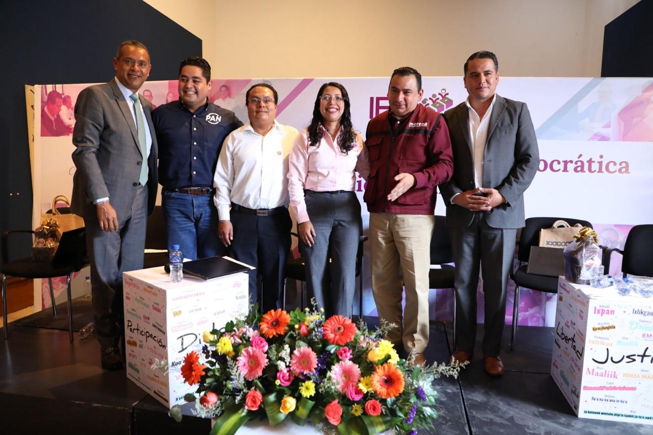 Partidos políticos comparten perspectivas sobre el papel del IEM en la vida democrática de Michoacán